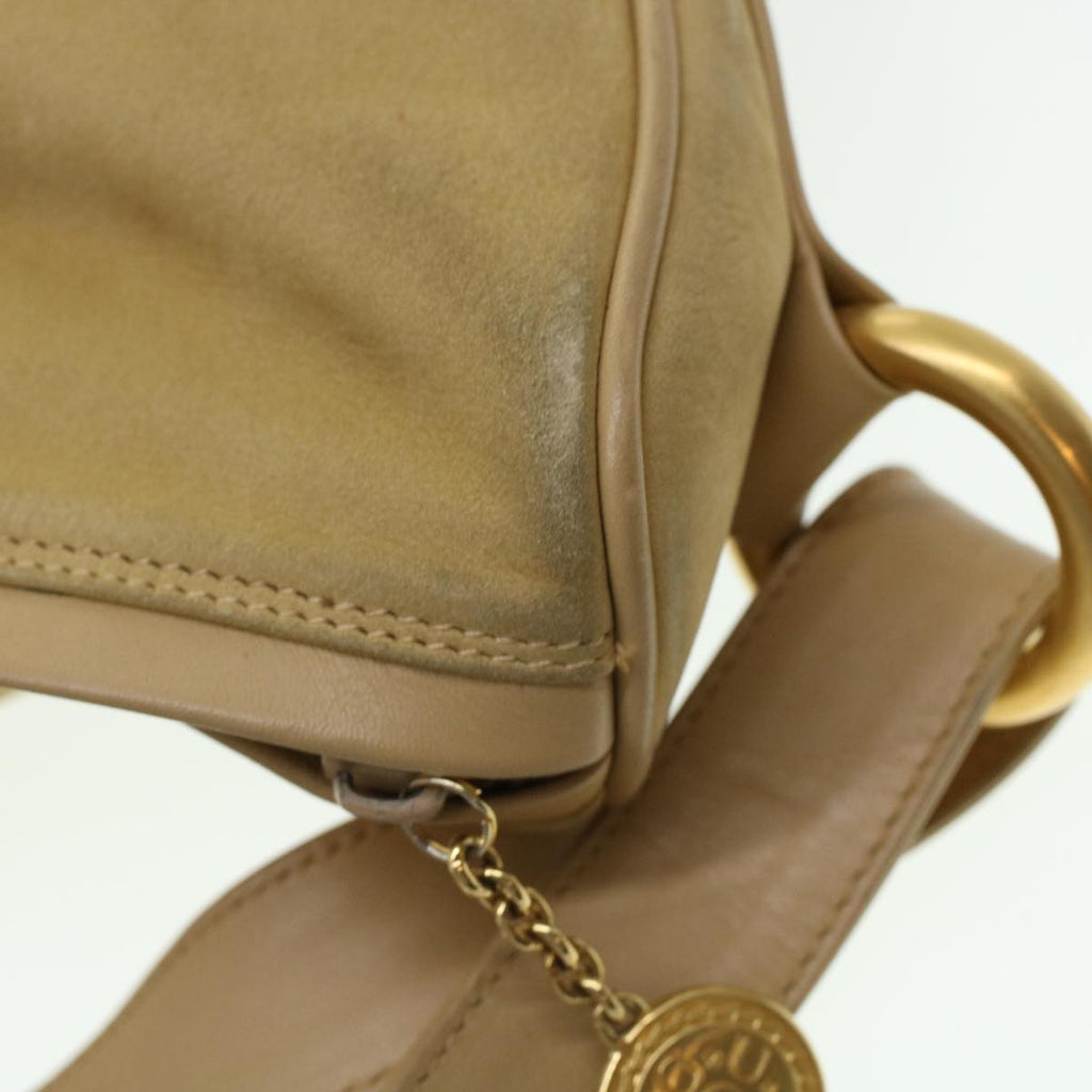 GUCCI Shoulder Bag Leather Beige  bs5660