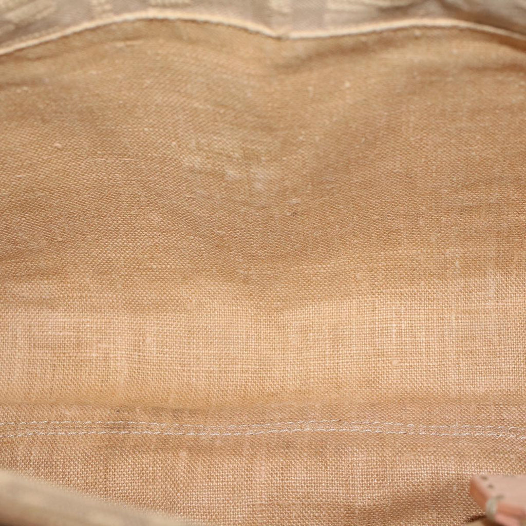 FENDI Zucca Canvas Linda Hand Bag Beige Pink  bs6036