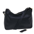 GUCCI Shoulder Bag Leather Navy  bs6472