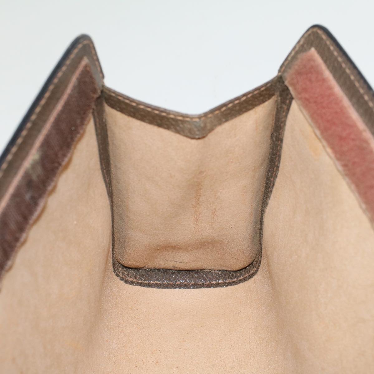 GUCCI GG Canvas Web Sherry Line Clutch Bag Beige Red Green 89.01.002  bs7231