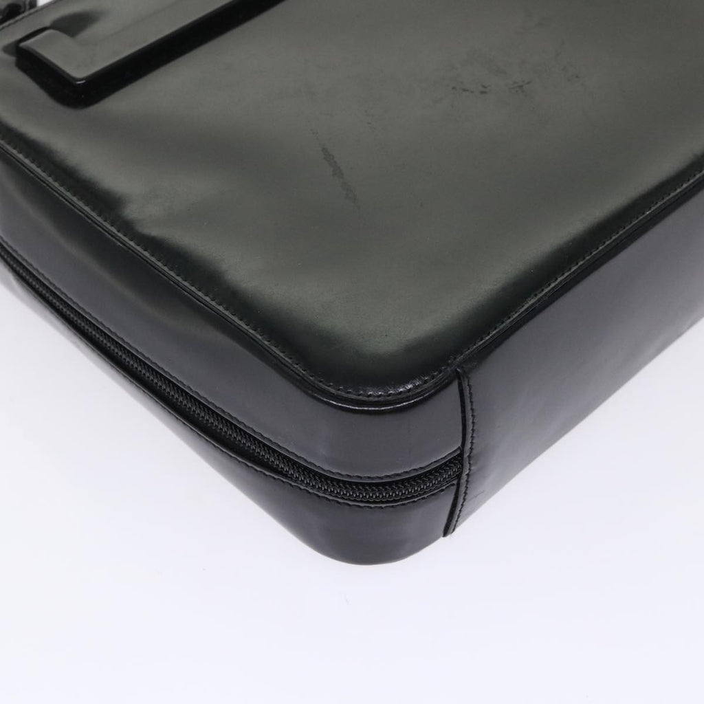 GUCCI Shoulder Bag Patent leather Black 0013091 3754  bs7235