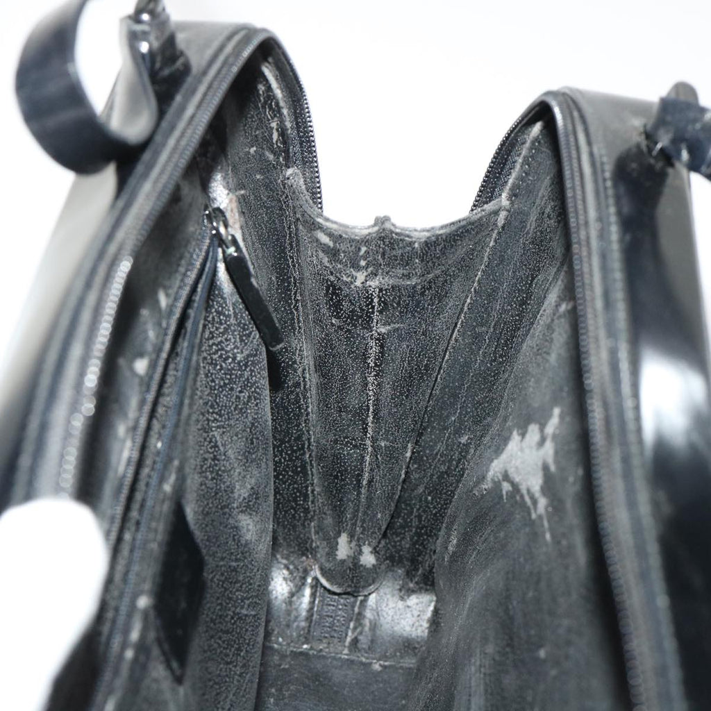 GUCCI Shoulder Bag Patent leather Black 0013091 3754  bs7235