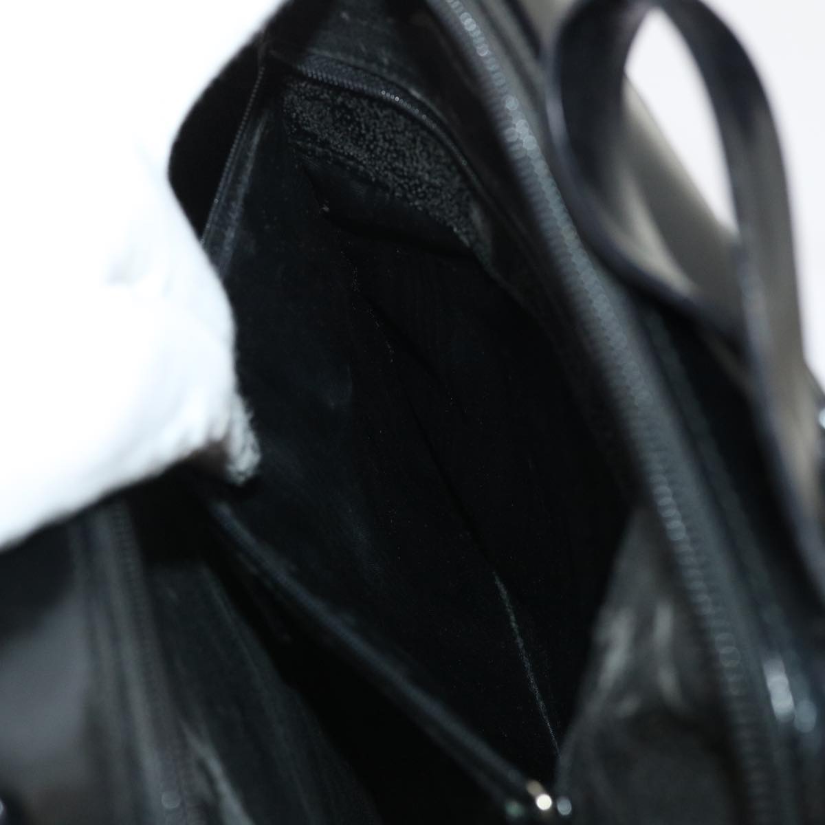 GUCCI Shoulder Bag Patent leather Black 0013091 3754  bs7235