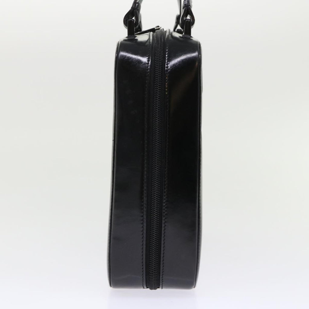 GUCCI Shoulder Bag Patent leather Black 0013091 3754  bs7235