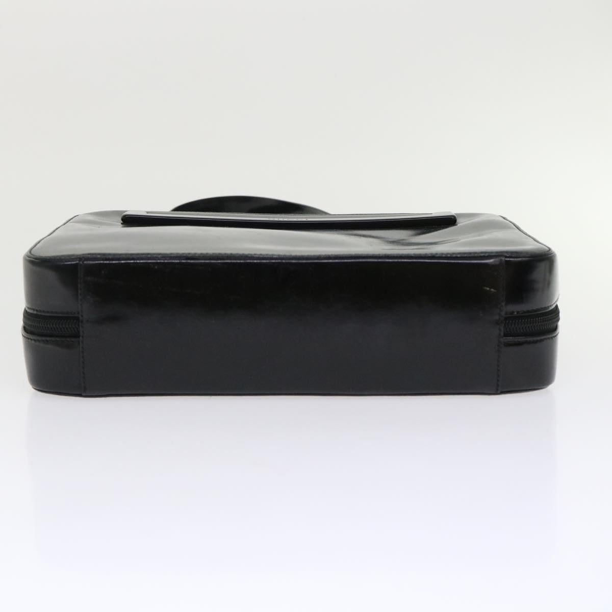 GUCCI Shoulder Bag Patent leather Black 0013091 3754  bs7235