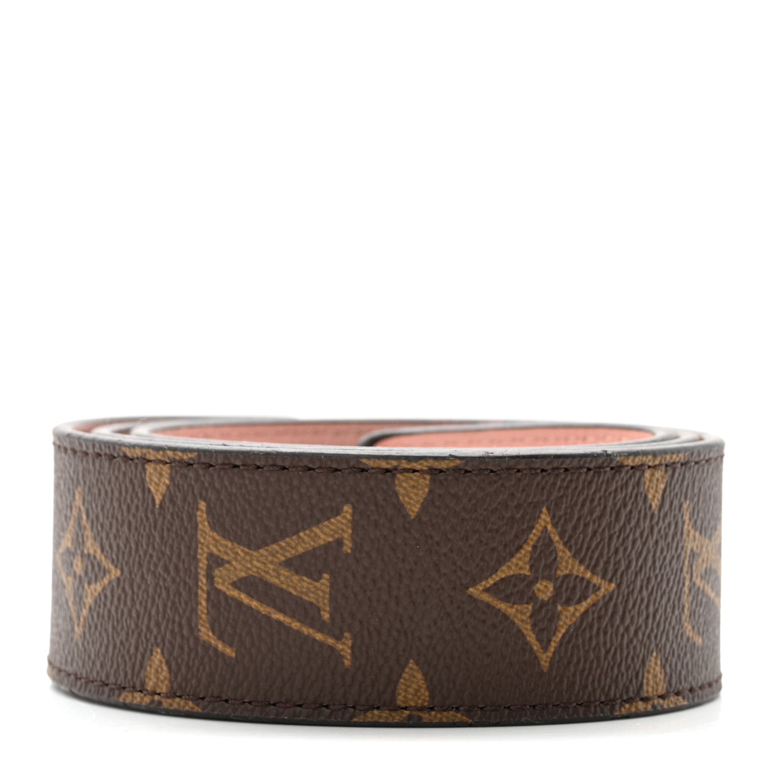 Louis Vuitton Monogram Bandouliere Shoulder Strap Rose Poudre