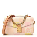 Louis Vuitton Damier Giant Pochette Metis East West Peach
