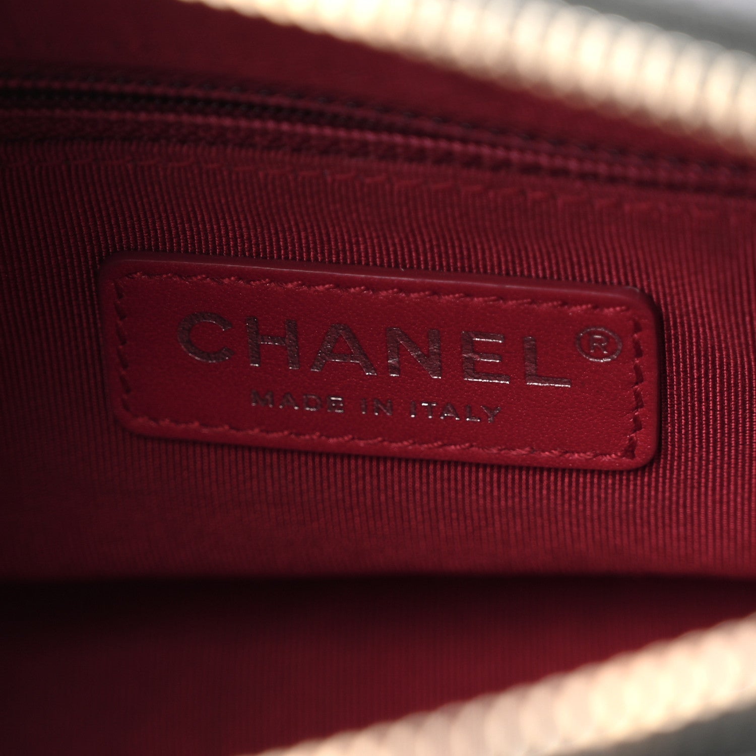 Chanel Aged Calfskin Quilted Small Gabrielle Hobo Black