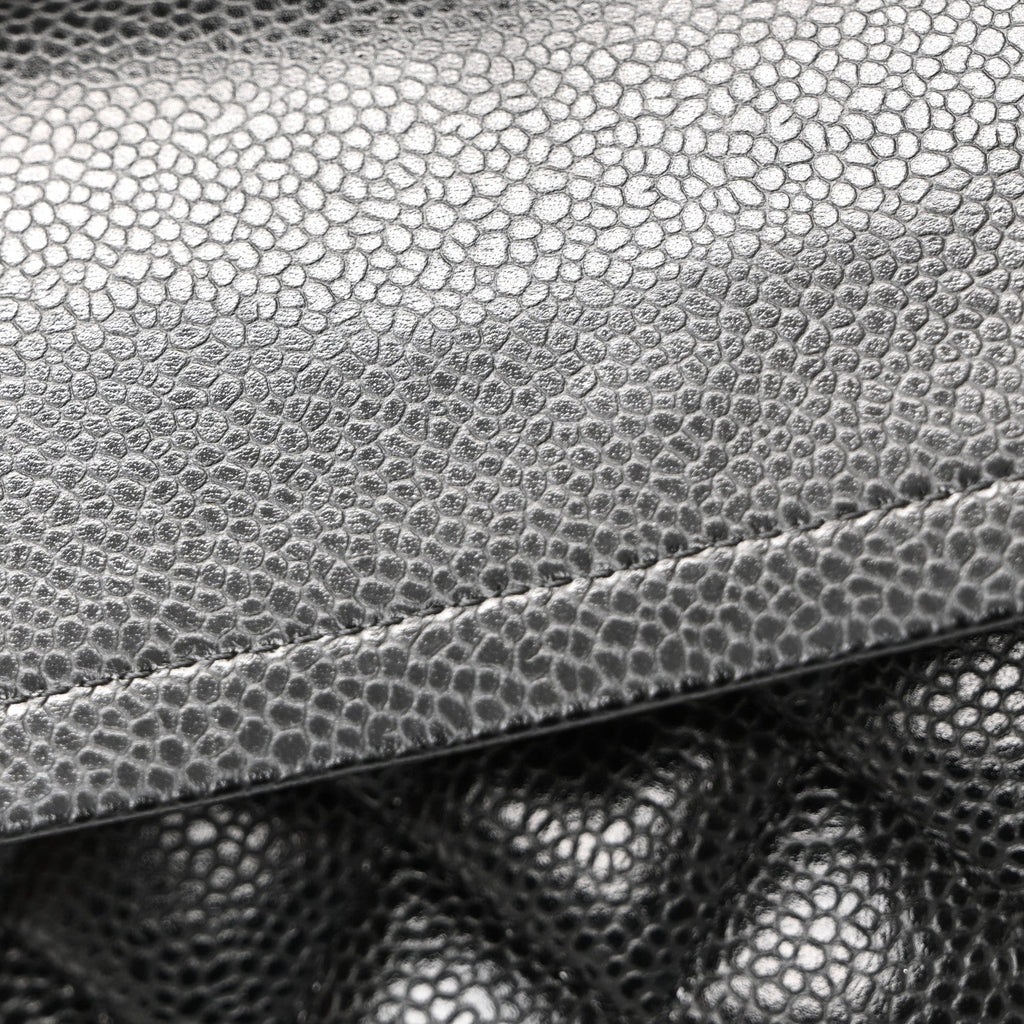 Chanel Caviar Quilted Medium Double Flap Black
