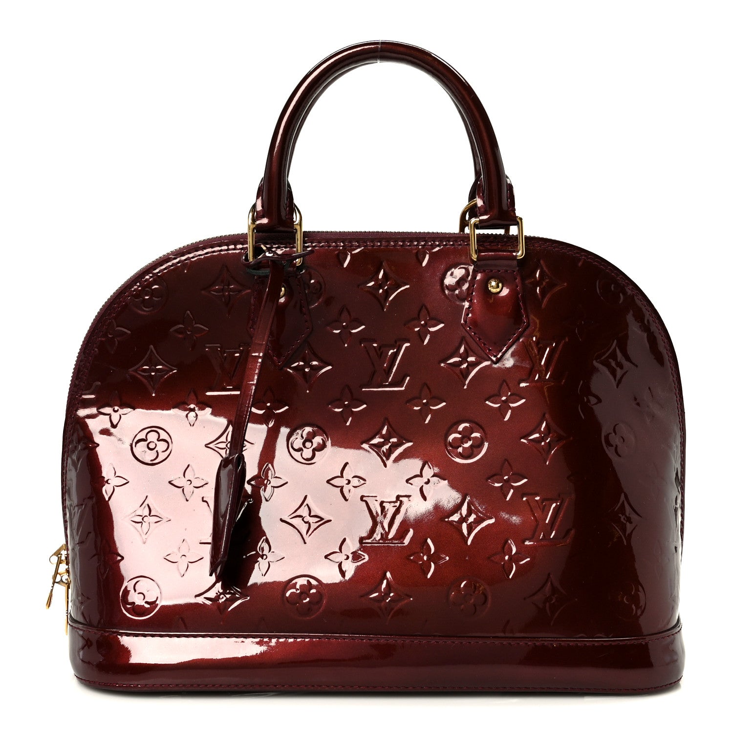 Louis Vuitton Vernis Alma PM Rouge Fauviste