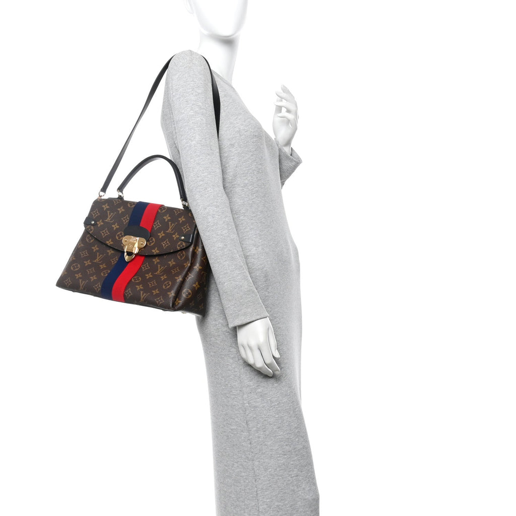 Louis Vuitton Monogram Georges MM Marine Cherry