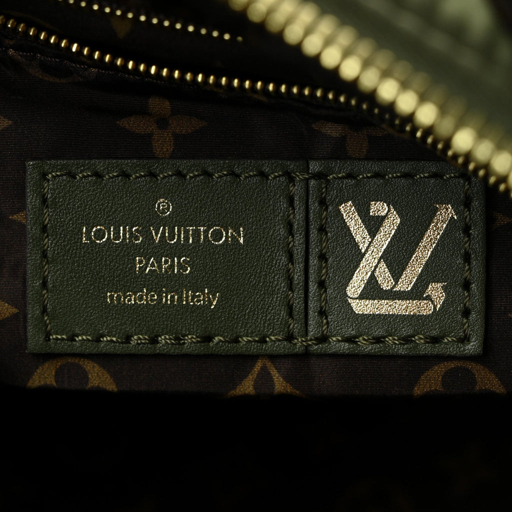 Louis Vuitton Econyl Mini Monogram Pillow Speedy Bandouliere 25 Khaki