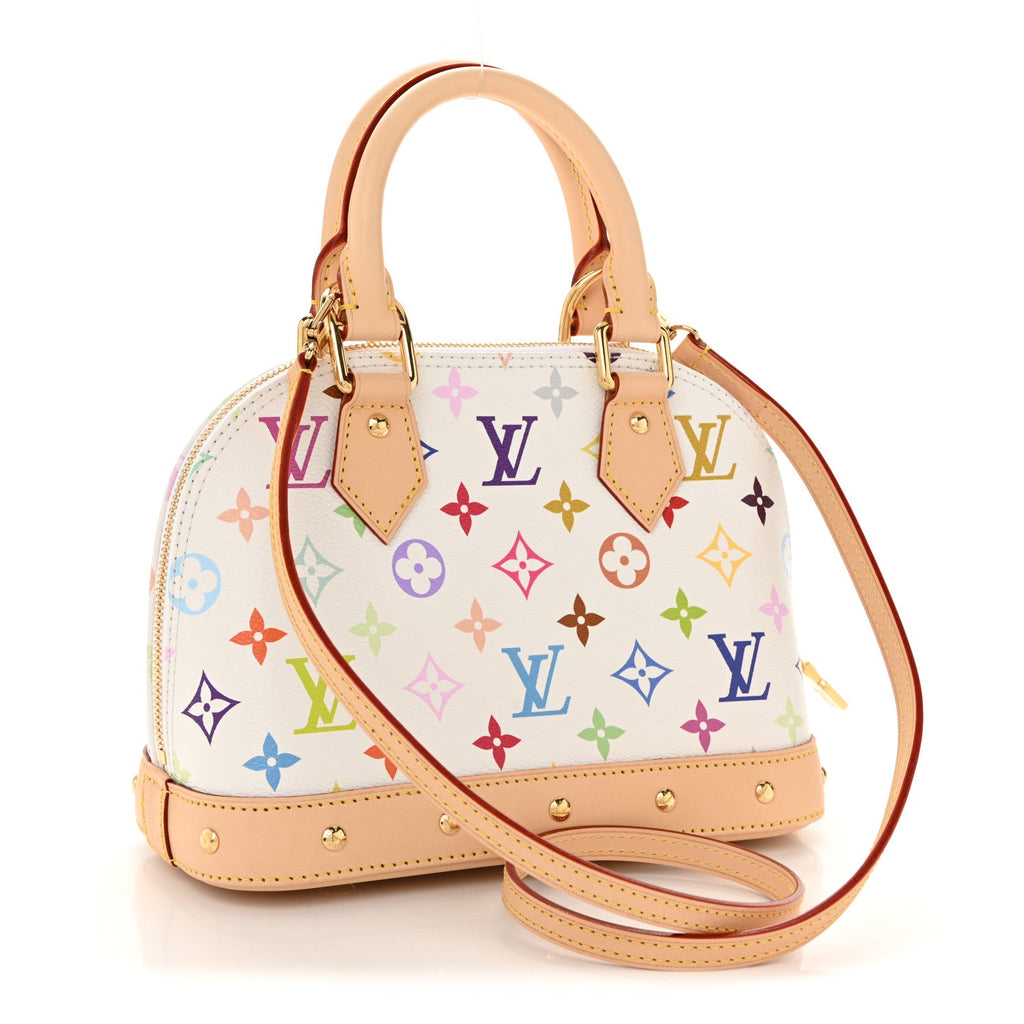 Louis Vuitton LV x TM Monogram Multicolor Alma BB White
