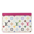 Louis Vuitton LV X TM Monogram Multicolor Card Holder Kawaii Pink