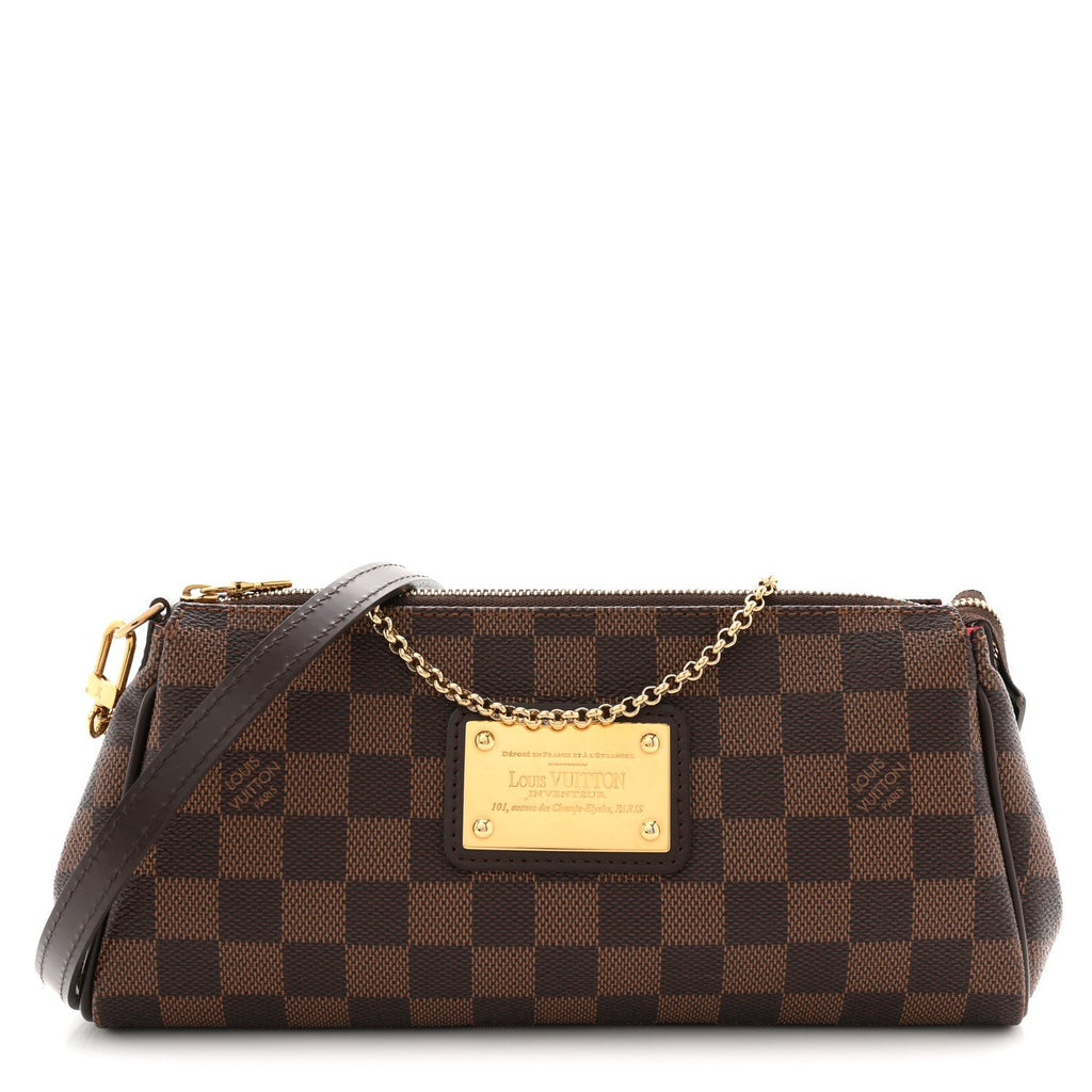 Louis Vuitton Damier Ebene Eva Clutch