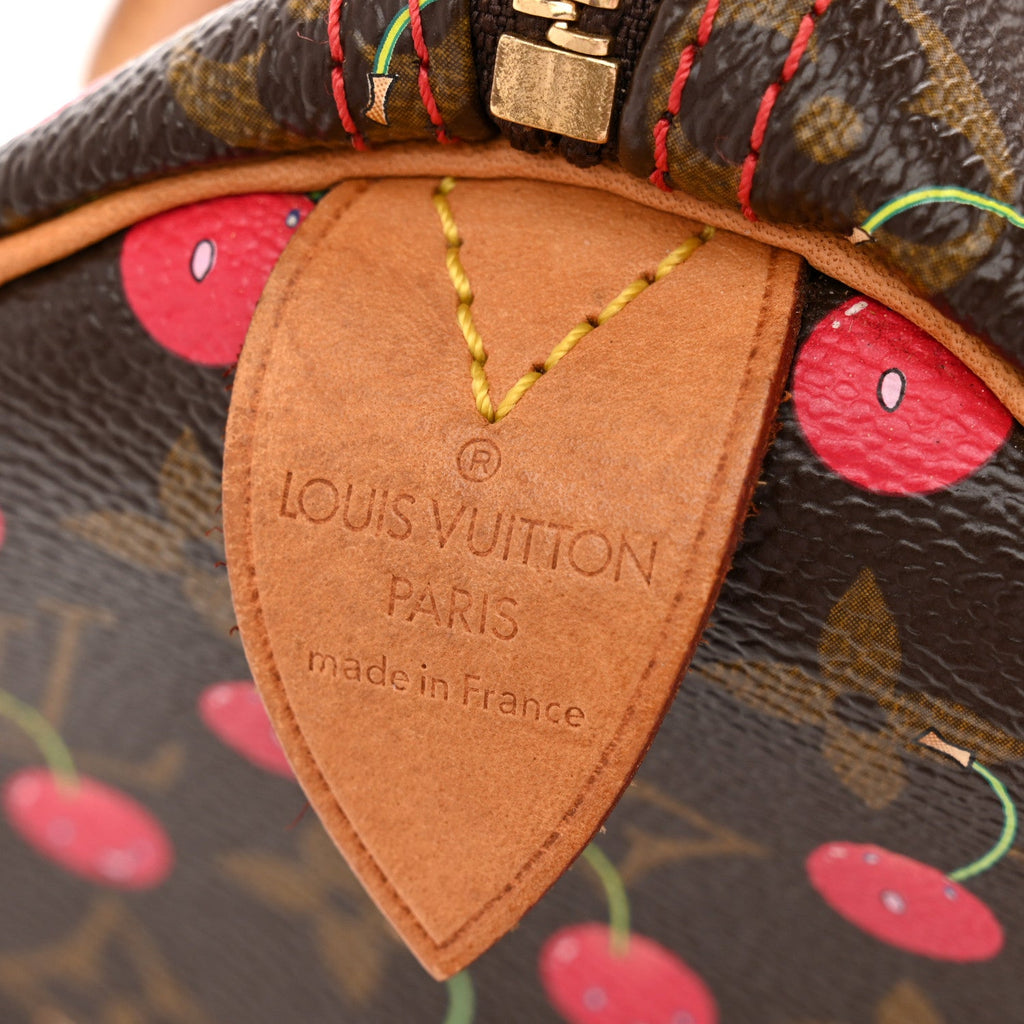 Louis Vuitton Monogram Cerises Speedy 25