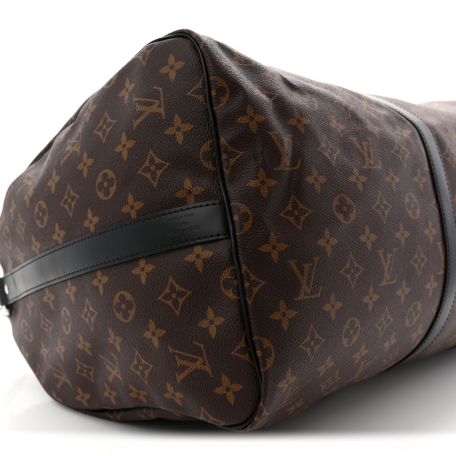 Louis Vuitton Monogram Macassar Keepall Bandouliere 55