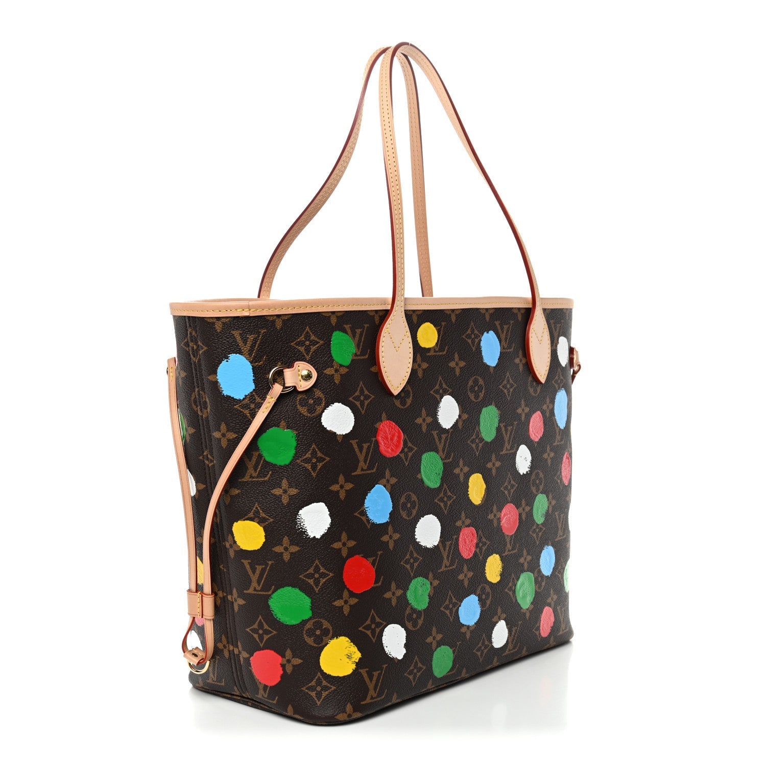 Louis Vuitton LV X YK Monogram Dots Neverfull MM