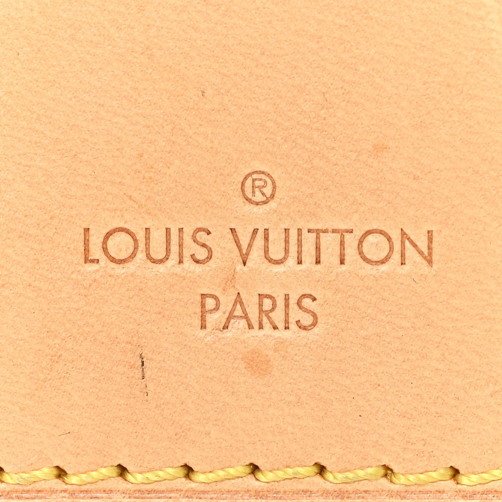 Louis Vuitton Vachetta Luggage Tag