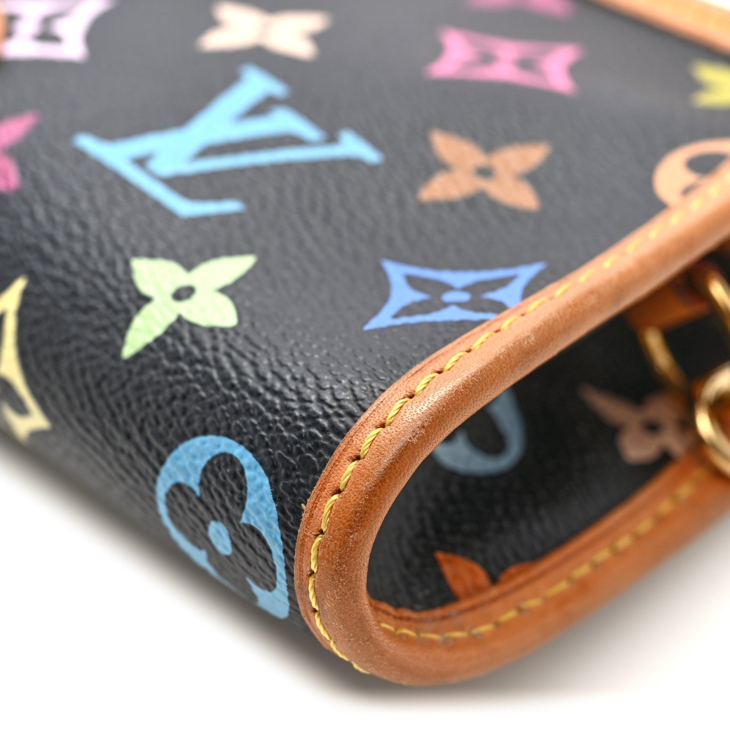 Louis Vuitton Monogram Multicolor Shirley Black