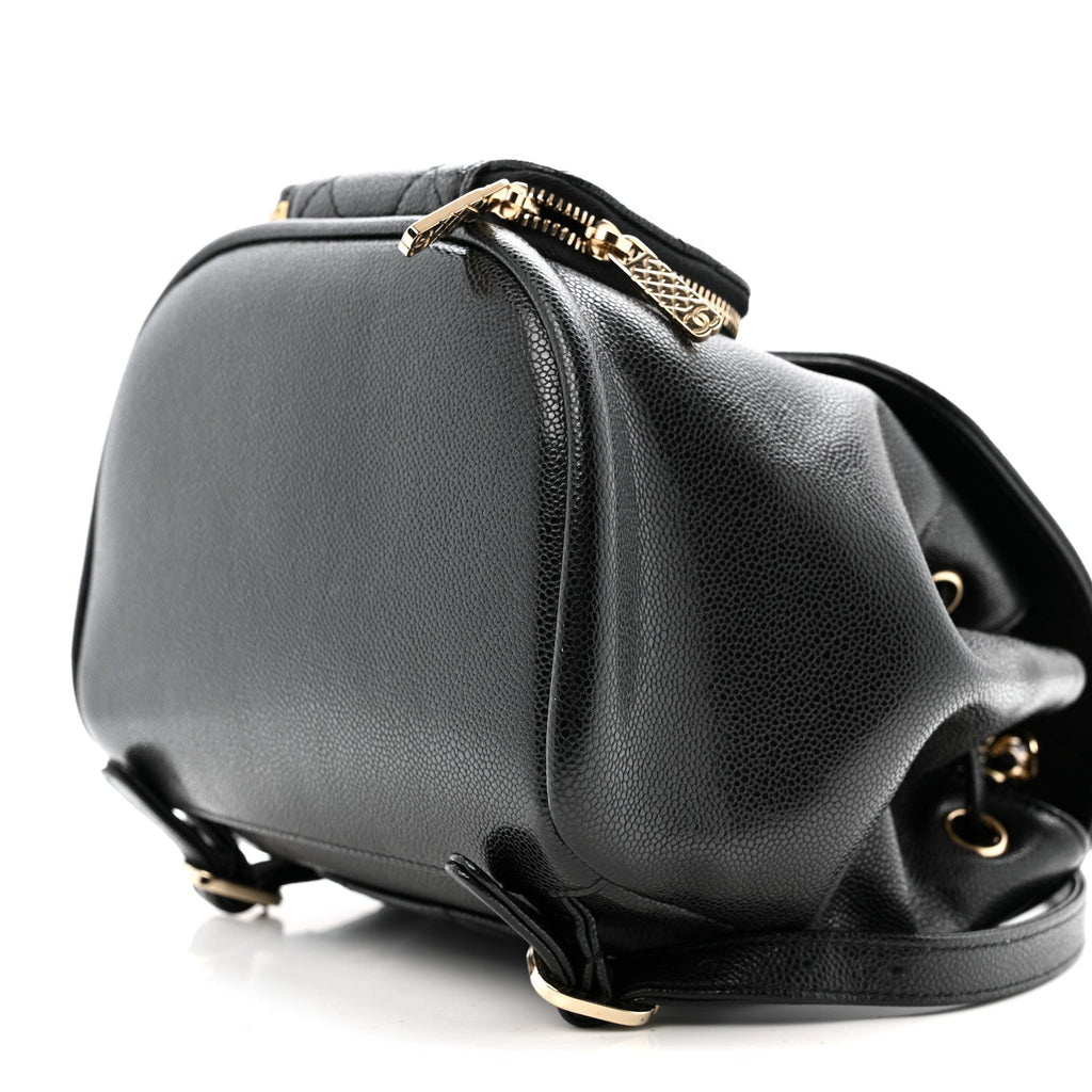 Chanel Caviar Quilted Mini Business Affinity Backpack Black