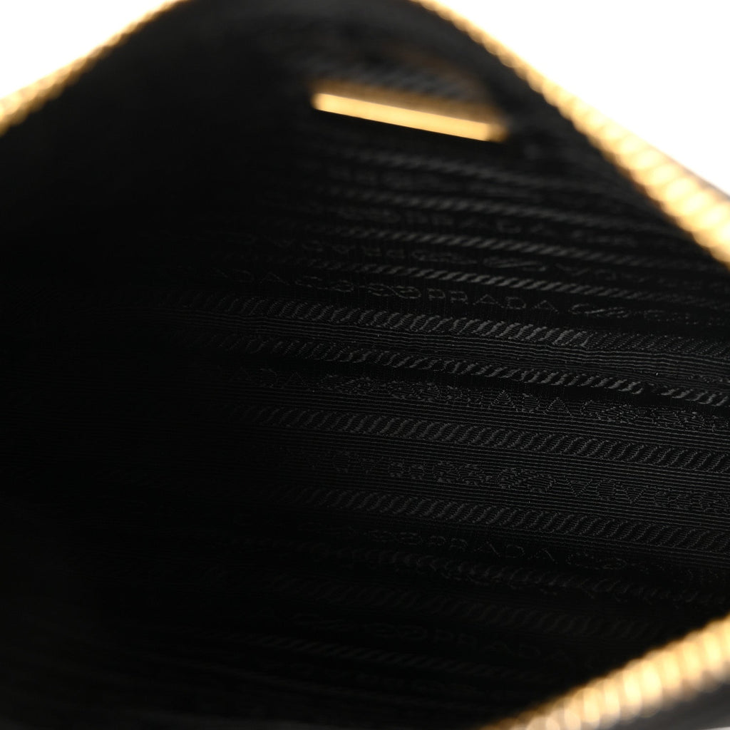 Prada Saffiano Lux Re-Edition 2005 Shoulder Bag Black