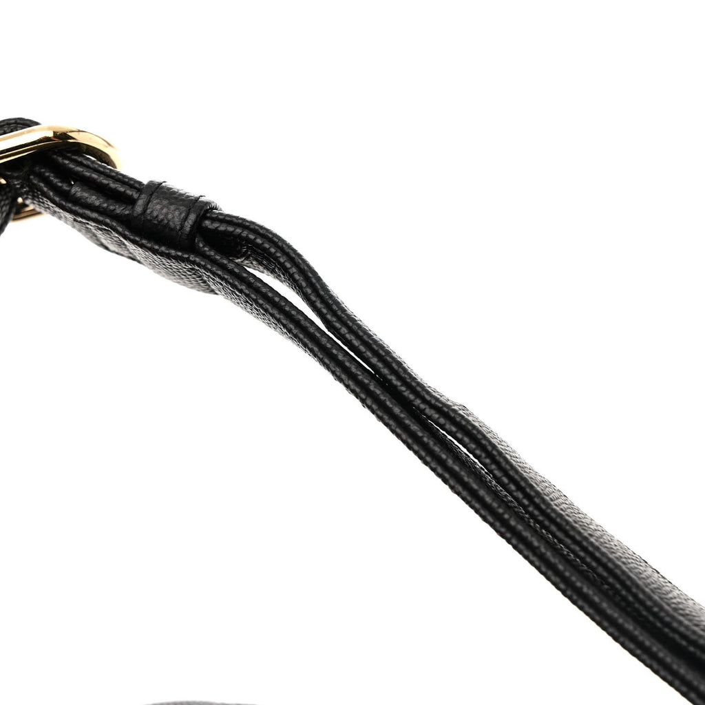 Chanel Caviar Quilted Filigree Waist Bag Black