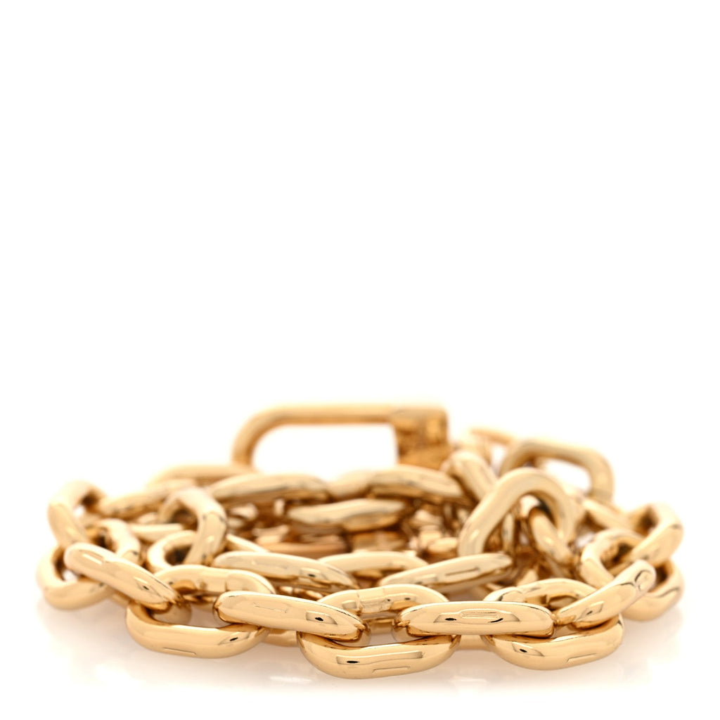 Louis Vuitton Pochette Metis East West Chain Strap Gold
