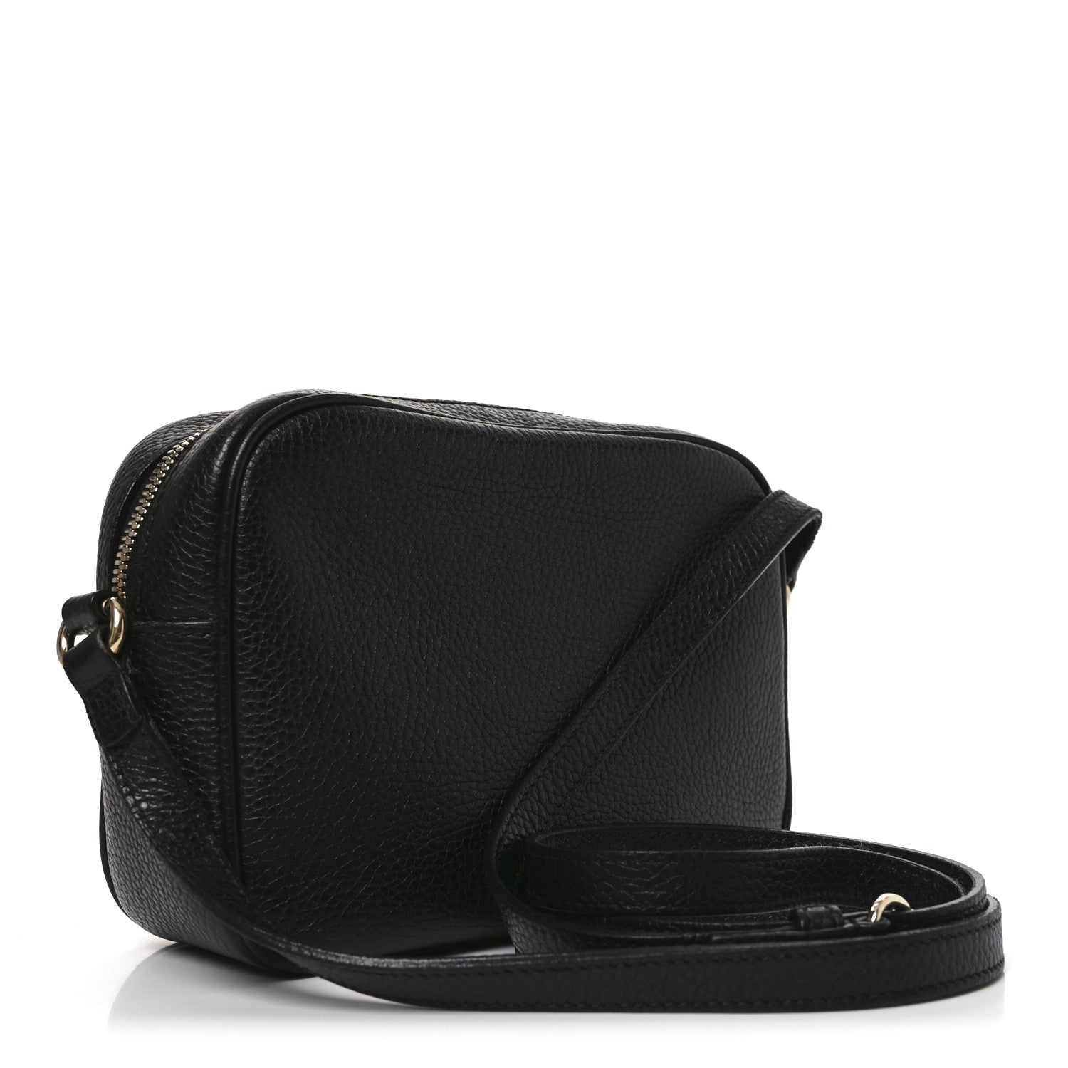 Gucci Pebbled Calfskin Small Soho Disco Bag Black