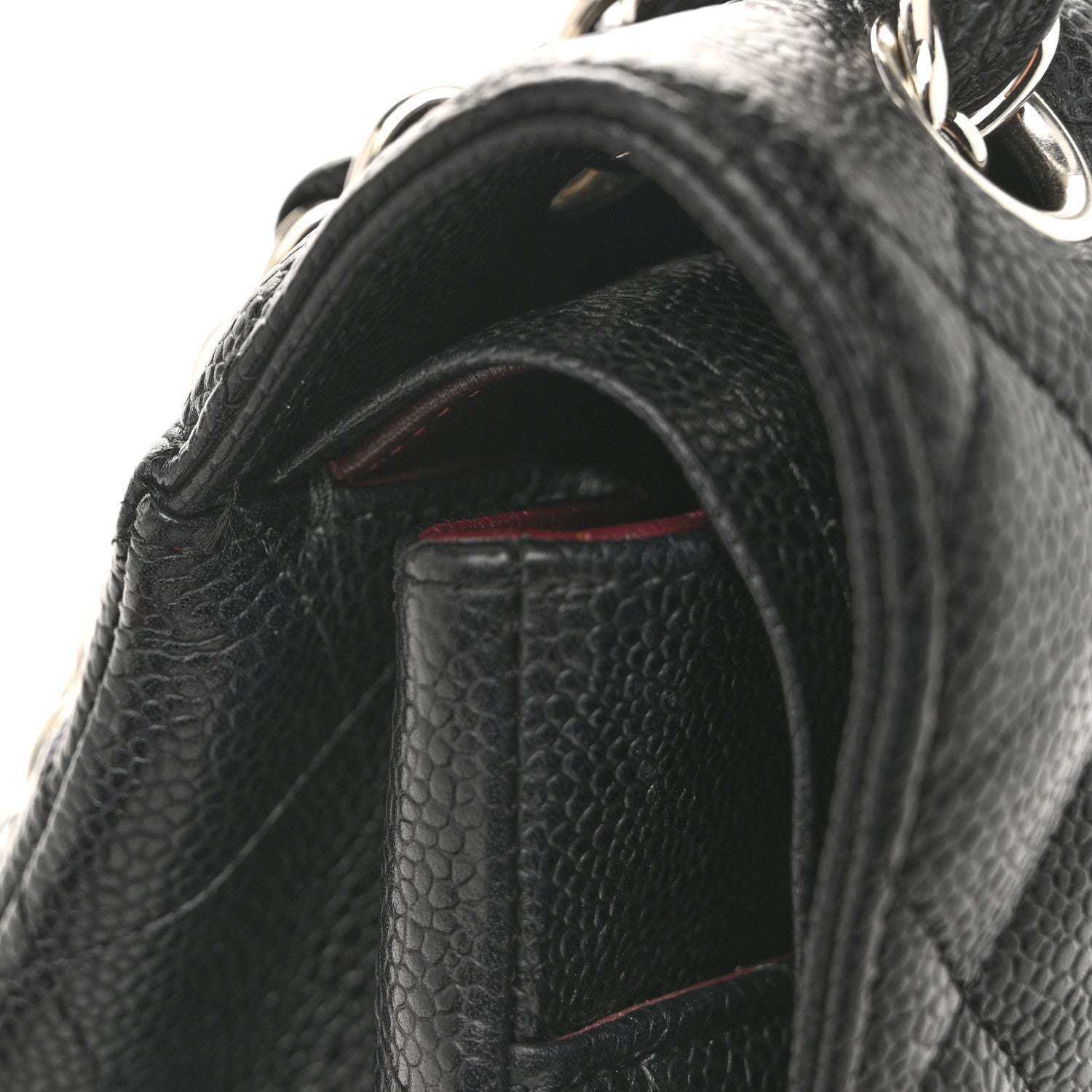Chanel Caviar Quilted Jumbo Double Flap Black