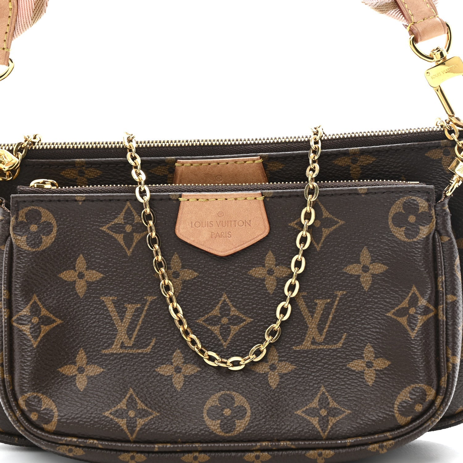 Louis Vuitton Monogram Multi Pochette Accessories Rose Clair
