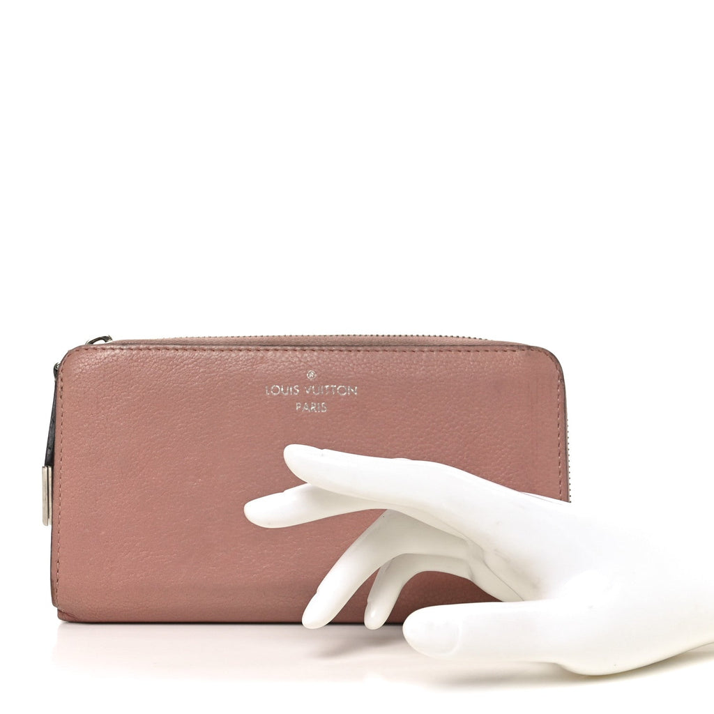 Louis Vuitton Veau Cachemire Comete Wallet Magnolia