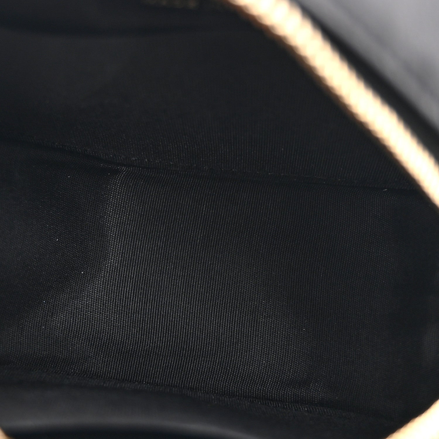 Chanel Goatskin Quilted Chanel 19 Round Clutch With Chain Black