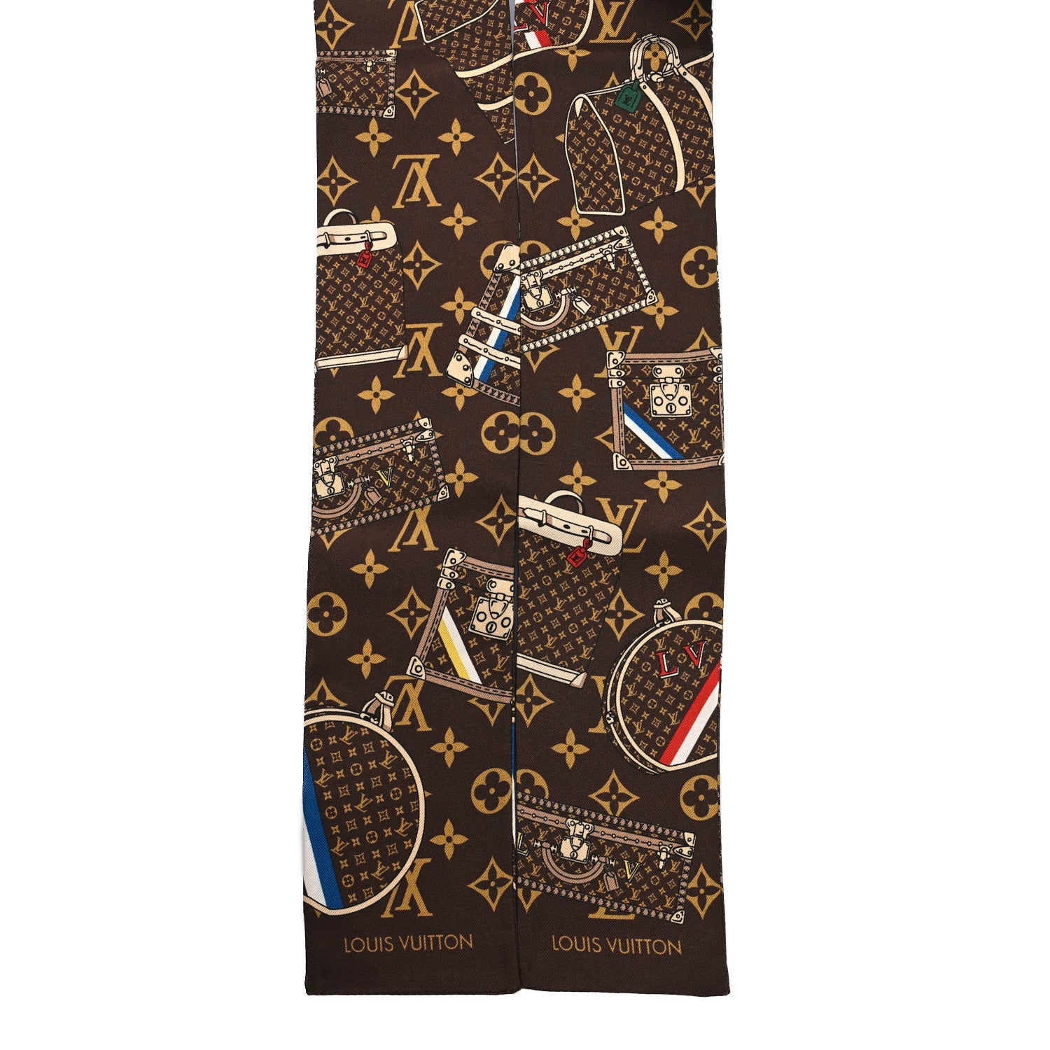 Louis Vuitton Silk Monogram Trunks Bandeau