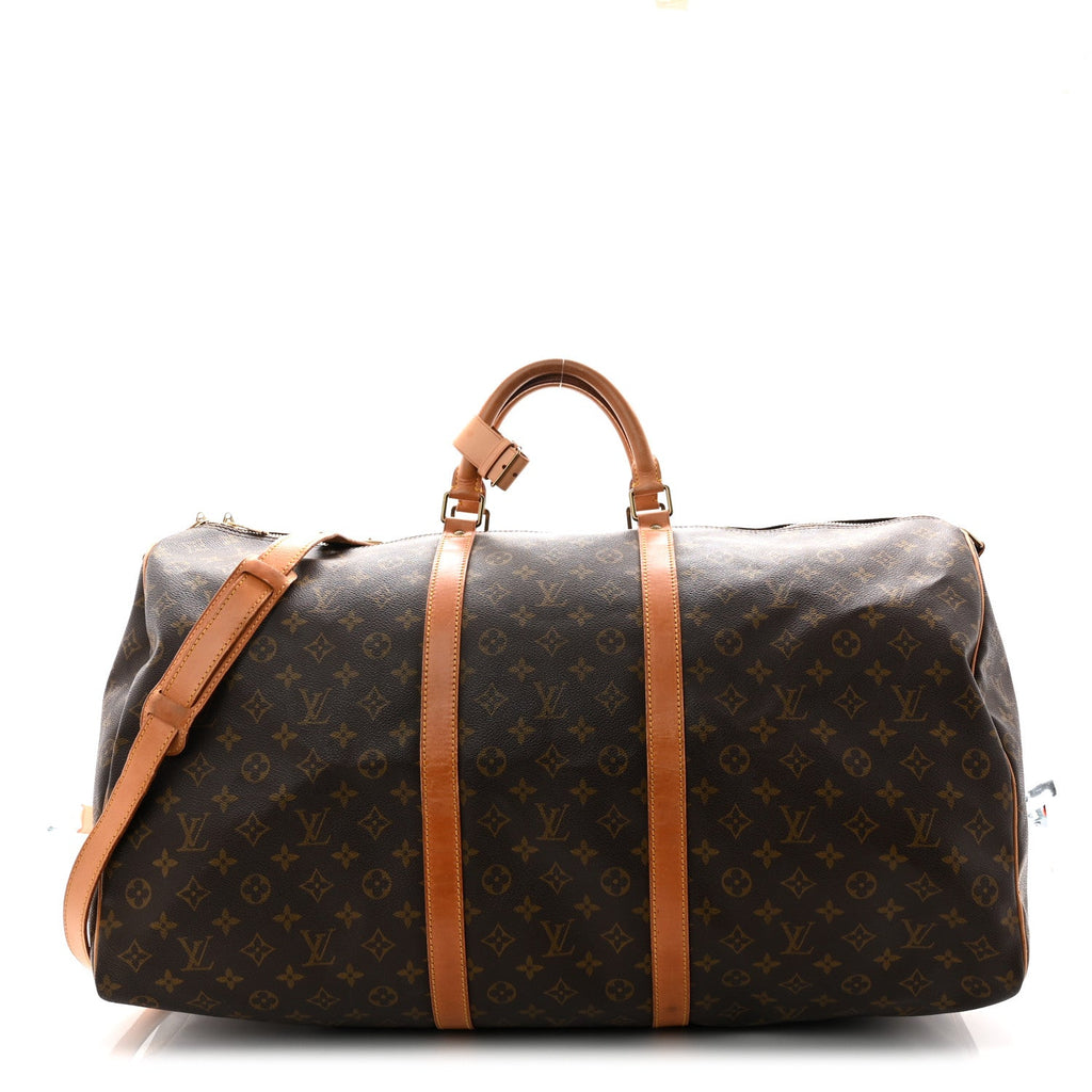 Louis Vuitton Monogram Keepall Bandouliere 60