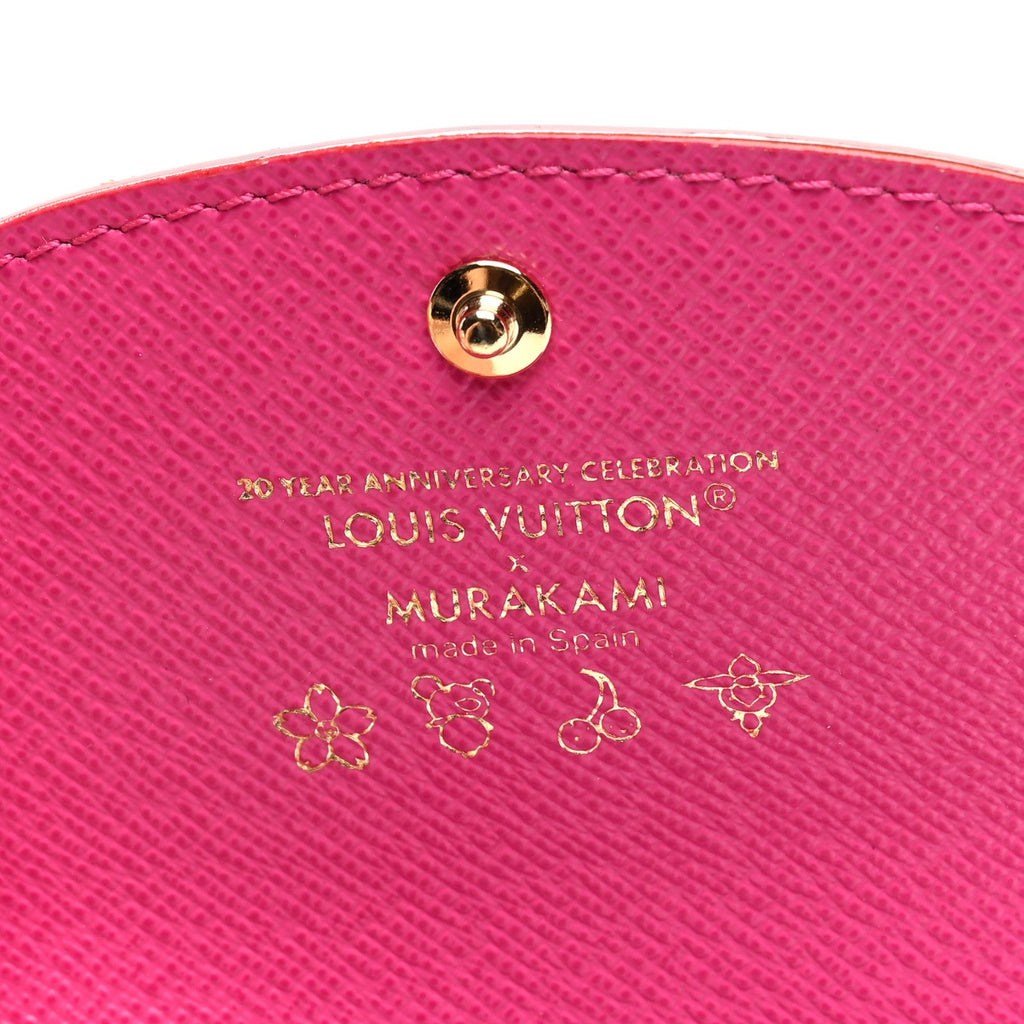 Louis Vuitton LV X TM Monogram Multicolor Rosalie Coin Purse White Kawaii Pink