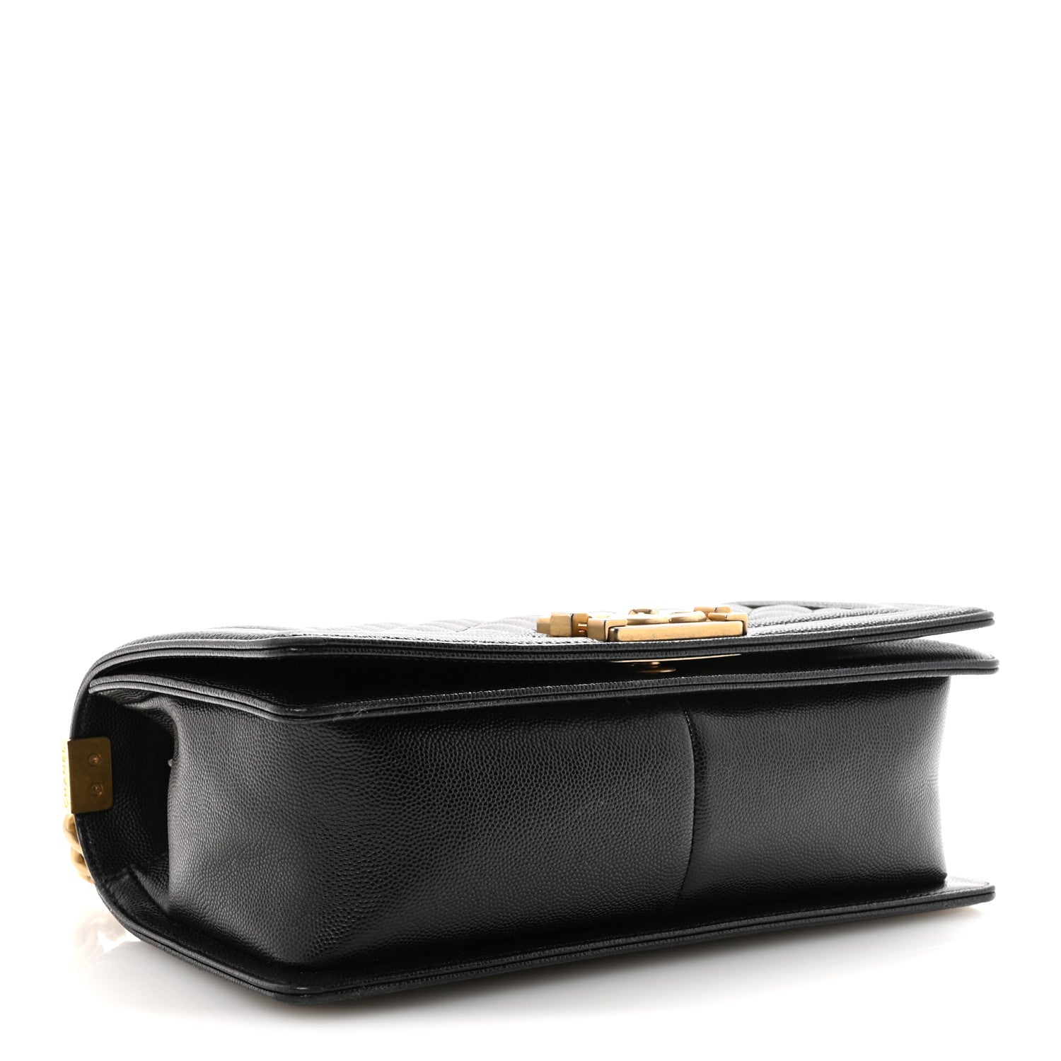 Chanel Caviar Quilted Medium Boy Flap Black