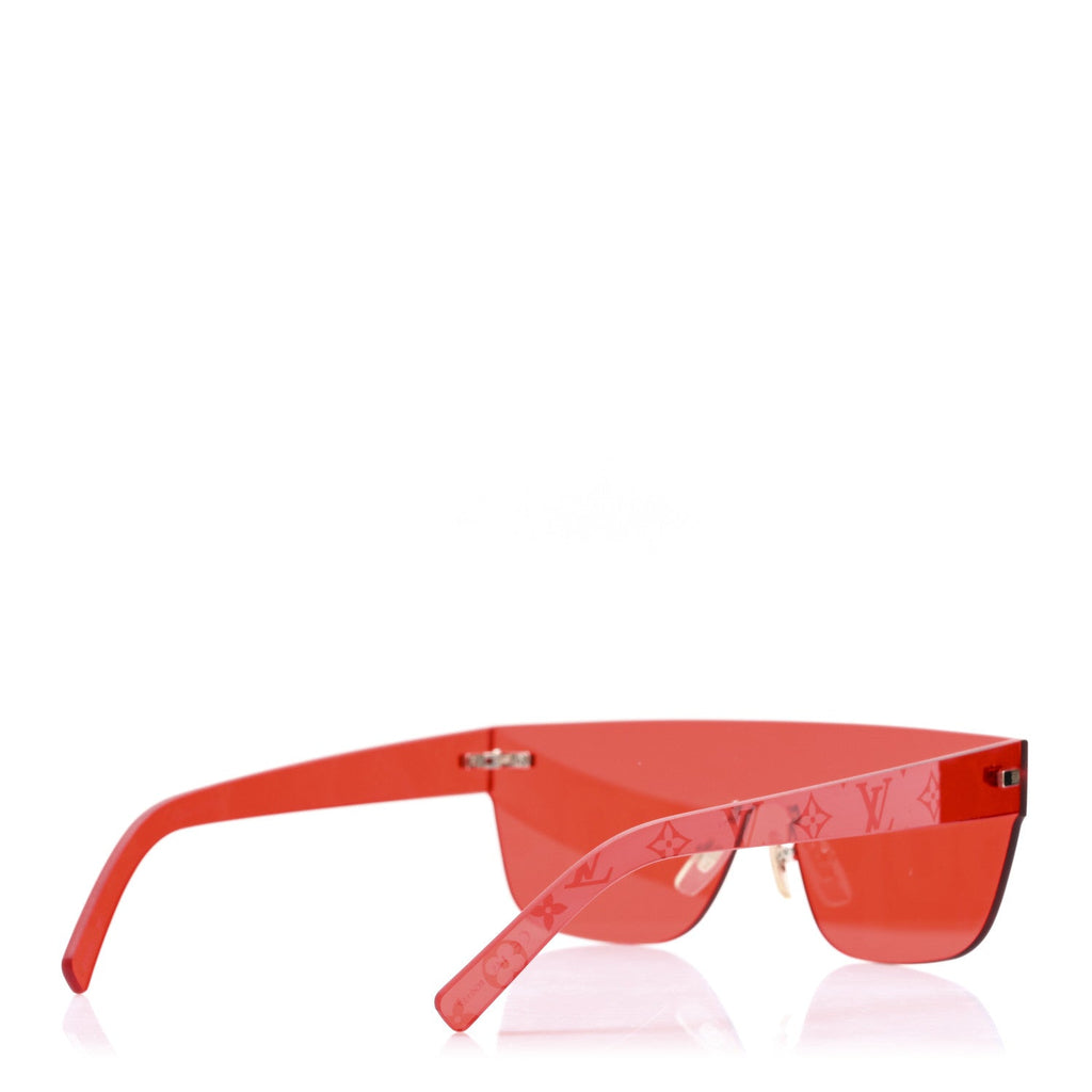 Louis Vuitton X SUPREME City Mask Sunglasses Coquelicot