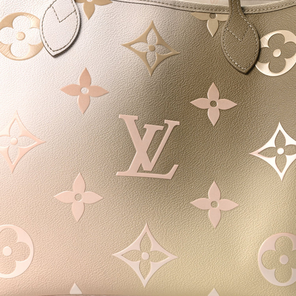 Louis Vuitton Monogram Giant Spring In The City Neverfull MM Sunset Kaki