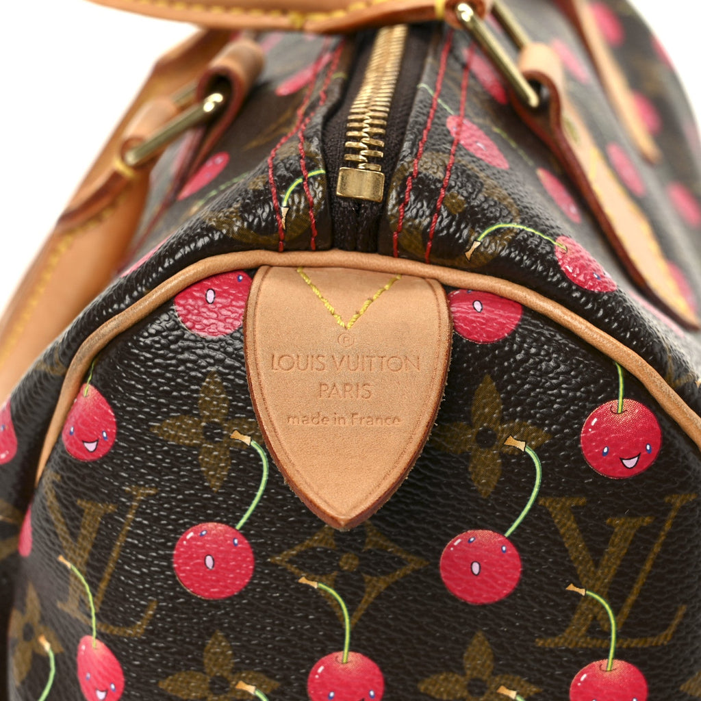 Louis Vuitton Monogram Cerises Speedy 25