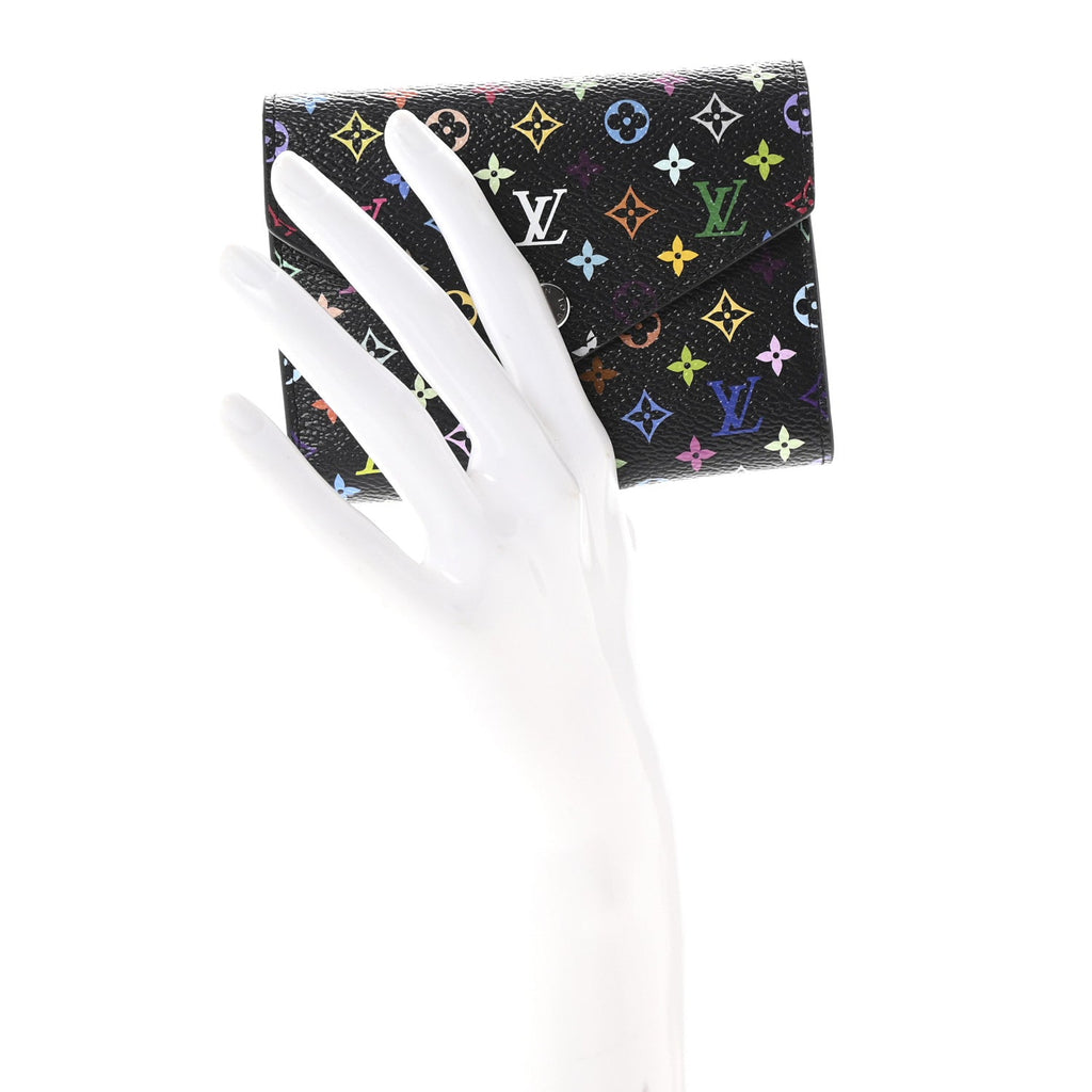 Louis Vuitton LV x TM Monogram Multicolor Victorine Wallet Black
