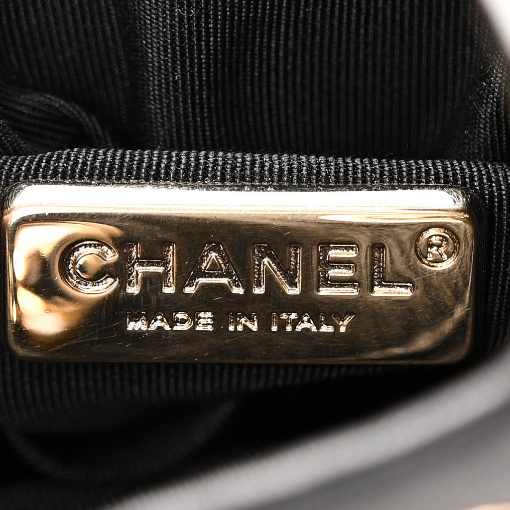 Chanel Lambskin Quilted Small In Seoul Backpack Black