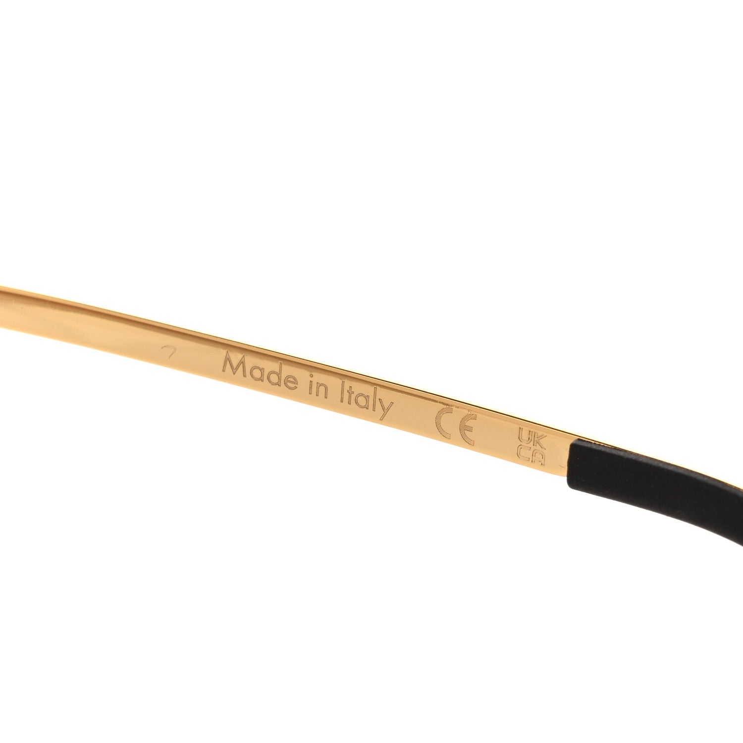 Louis Vuitton Monogram Grease Sunglasses Z1366E Gold