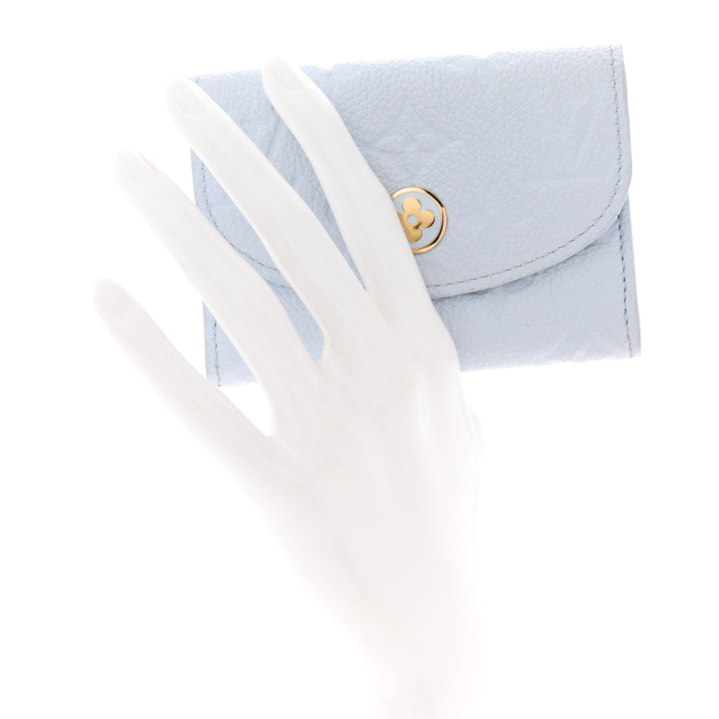 Louis Vuitton Empreinte Rosalie Coin Purse Azure Blue