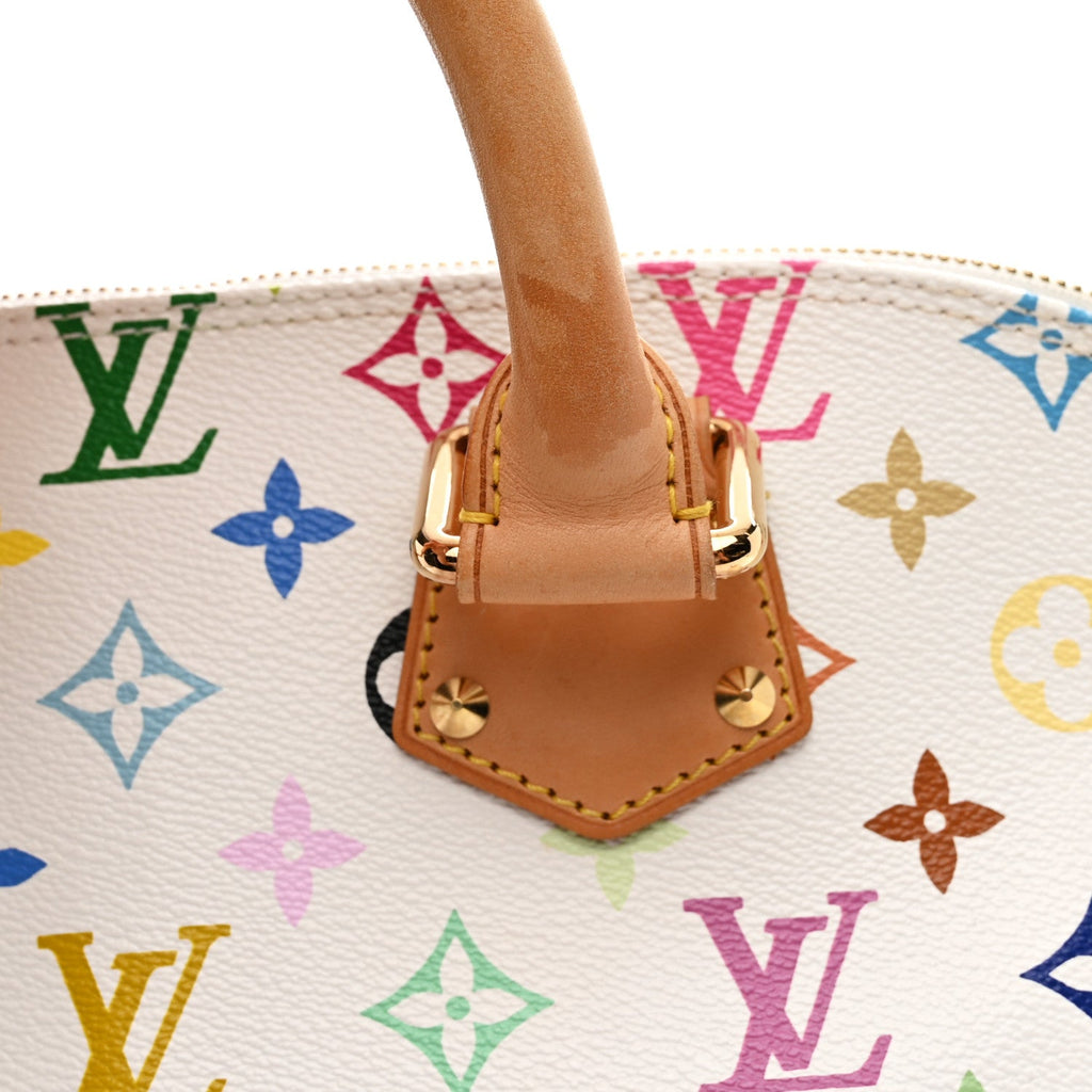 Louis Vuitton Monogram Multicolor Alma White