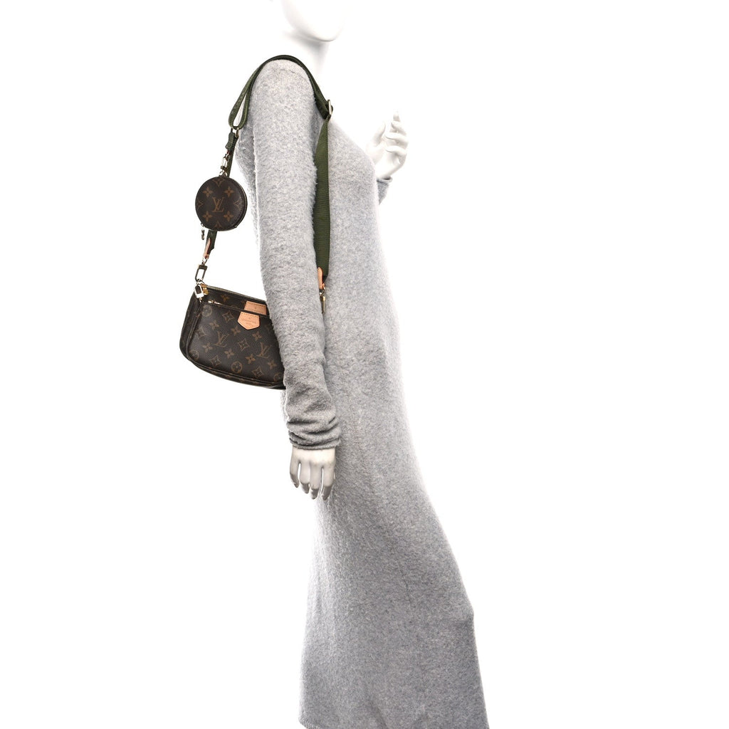Louis Vuitton Monogram Multi Pochette Accessories Kaki