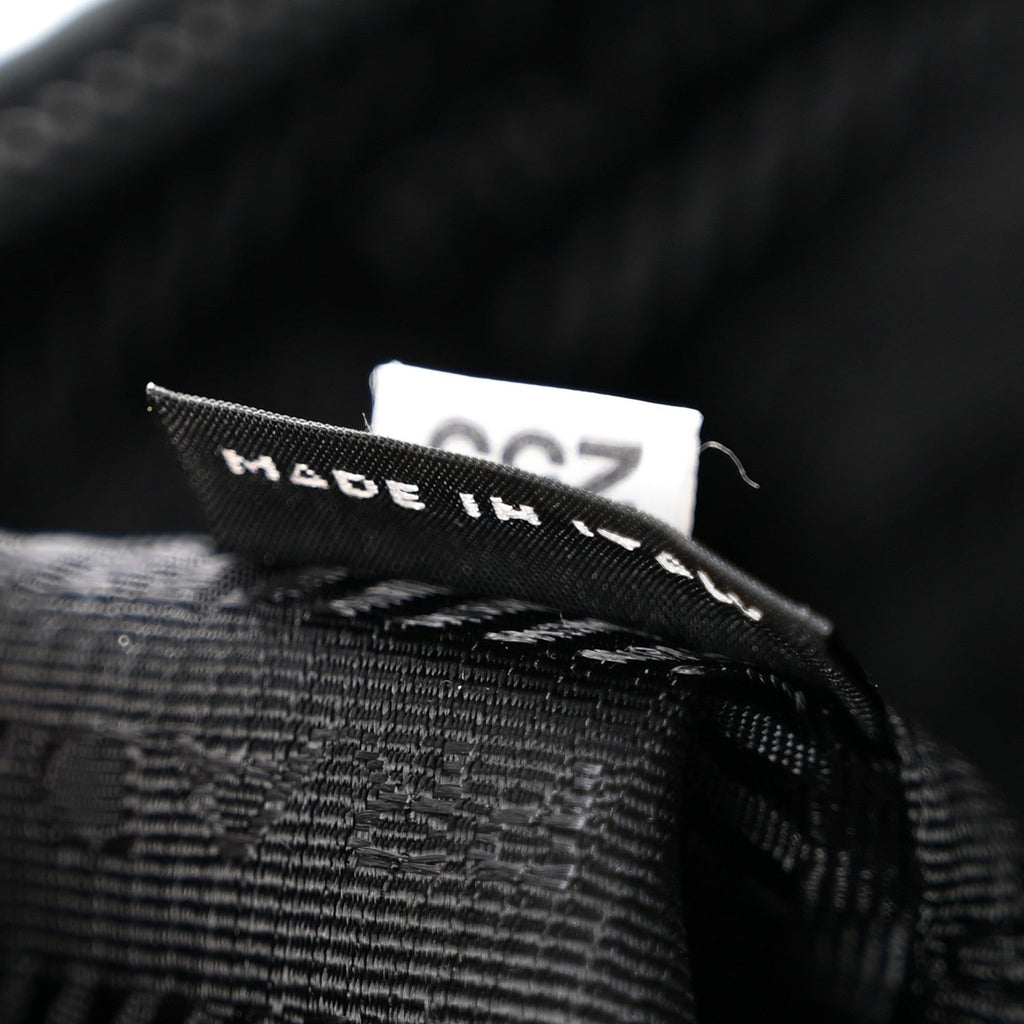 Prada Tessuto Nylon Mini Re-Edition 2000 Bag Black