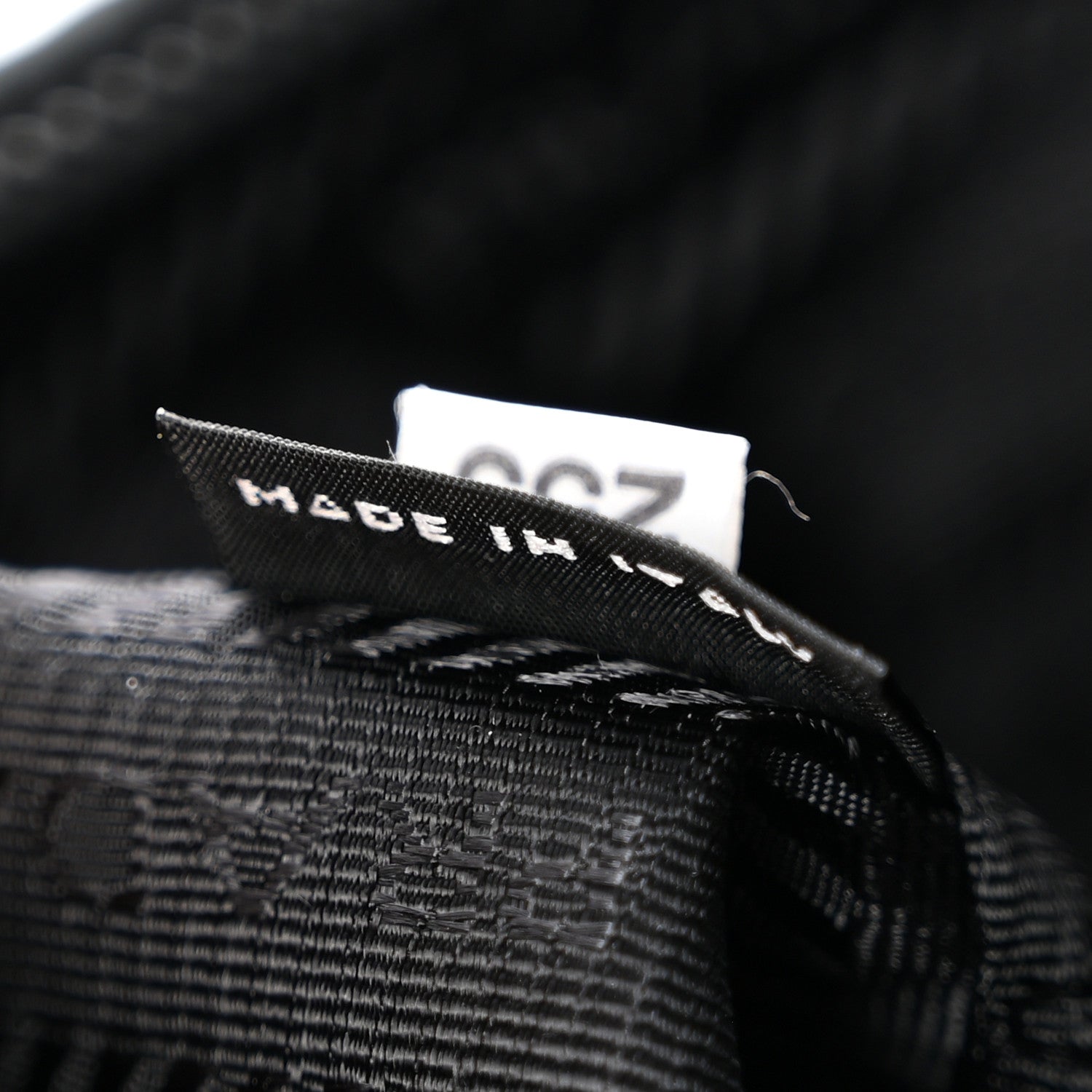 Prada Tessuto Nylon Mini Re-Edition 2000 Bag Black