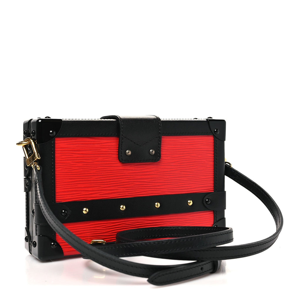 Louis Vuitton Epi Petite Malle Coquelicot