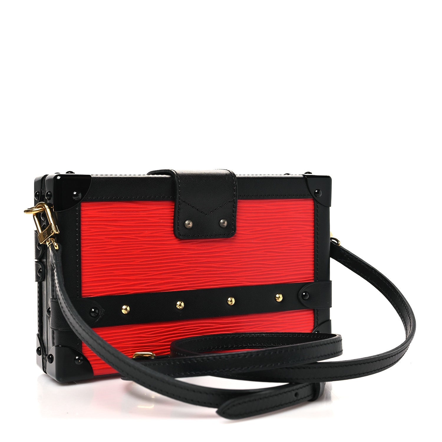 Louis Vuitton Epi Petite Malle Coquelicot